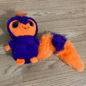 Ideal‎ Toys Direct Plush Kids 8in Purple Orange Fluffy Tail Fantasy Toy